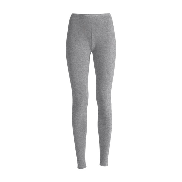 Leggins largos de algodón extra suaves 270 g/m2 Roly Direct Leire color gris claro segunda vista Leggins largos de algodón extra suaves 270 g/m2 Roly Direct Leire color gris claro segunda vista