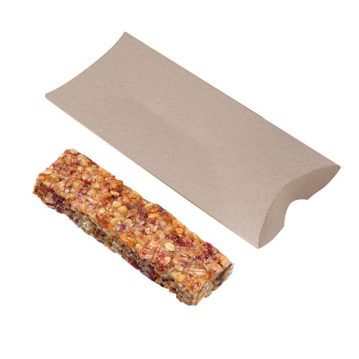 Barra de cereales muesli con arándanos rojos en cajita de 30g color blanco segunda vsta Barra de cereales muesli con arándanos rojos en cajita de 30g color blanco segunda vsta