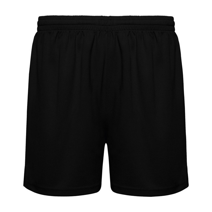 Pantalón sport corto sin slip interior 140 g/m2 Roly Direct Player color negro segunda vista Pantalón sport corto sin slip interior 140 g/m2 Roly Direct Player color negro segunda vista