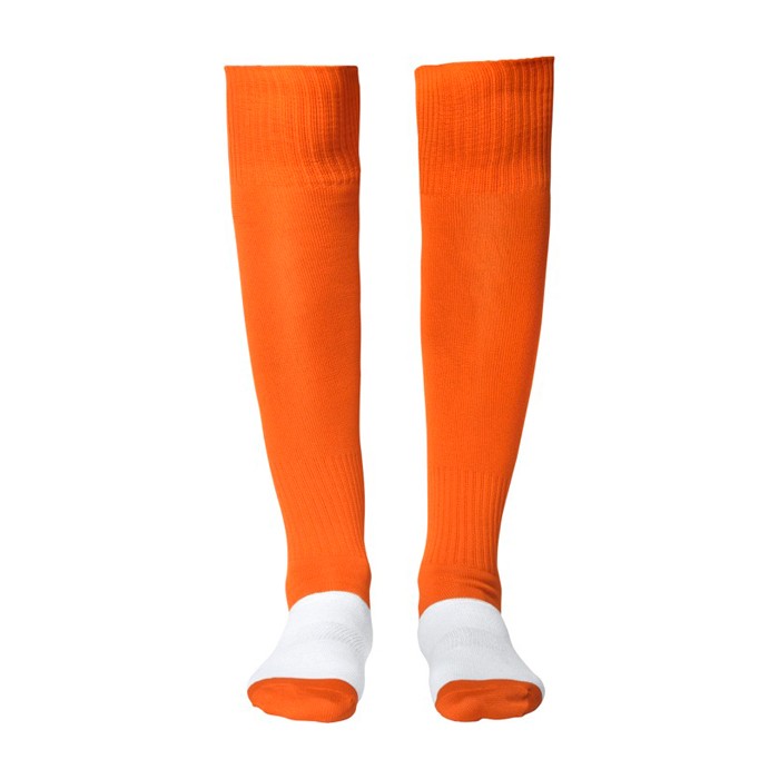 Medias sport de poliéster con algodón y elastano Roly Direct Soccer color naranja segunda vista