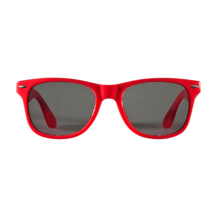 Gafas de sol estilo retro ideales para el aire libre UV400 color rojo segunda vista frontal