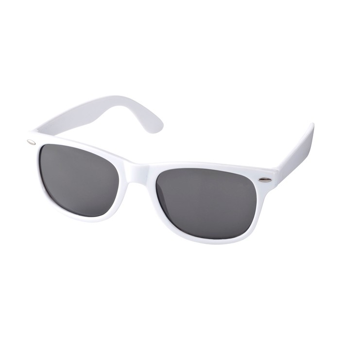 Gafas de sol estilo retro ideales para el aire libre UV400 color blanco