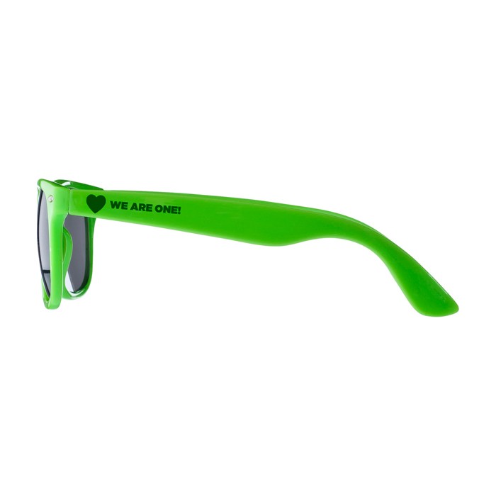 Gafas de sol estilo retro ideales para el aire libre UV400 color verde lima