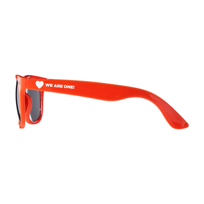 Gafas de sol estilo retro ideales para el aire libre UV400 color naranja