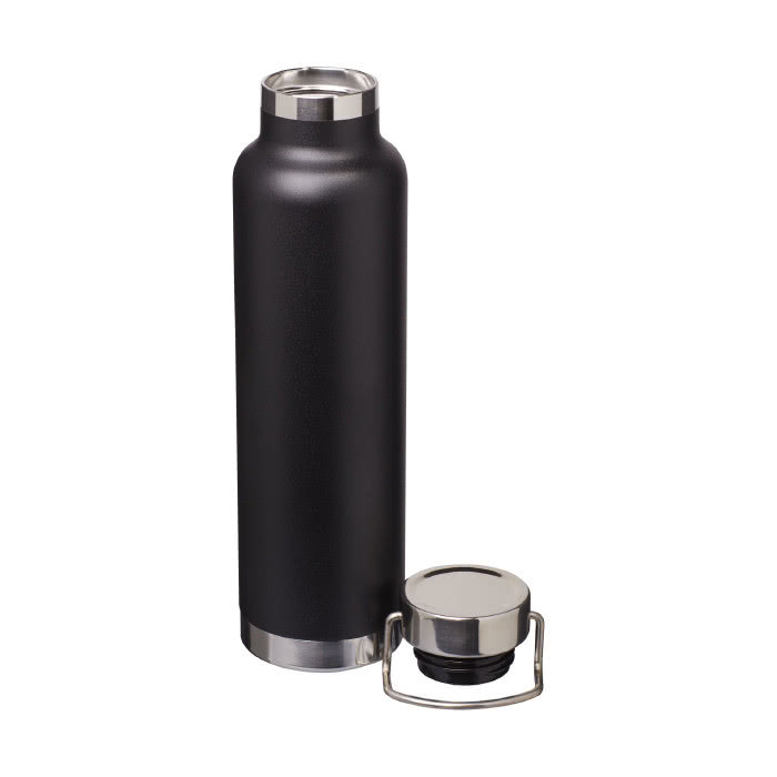 Botellas personalizada antifugas color negro segunda vista Botellas personalizada antifugas color negro segunda vista