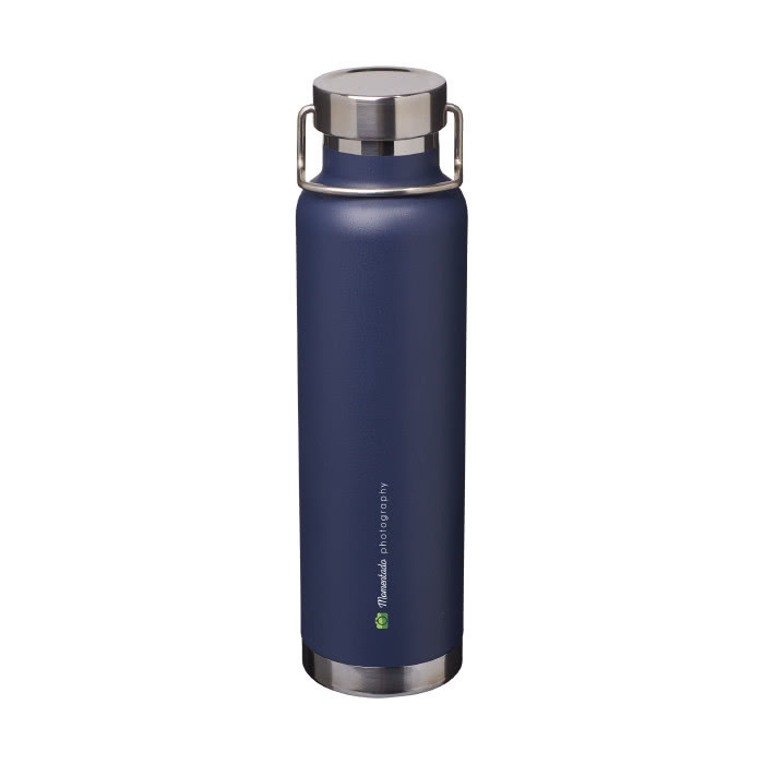 Botellas personalizada antifugas color azul con logo Botellas personalizada antifugas color azul con logo