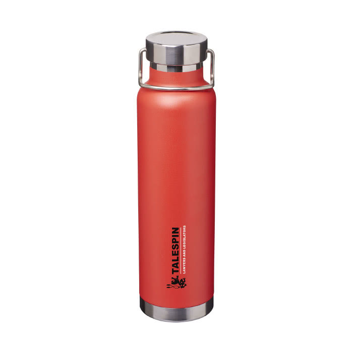 Botellas personalizada antifugas color rojo con logo Botellas personalizada antifugas color rojo con logo