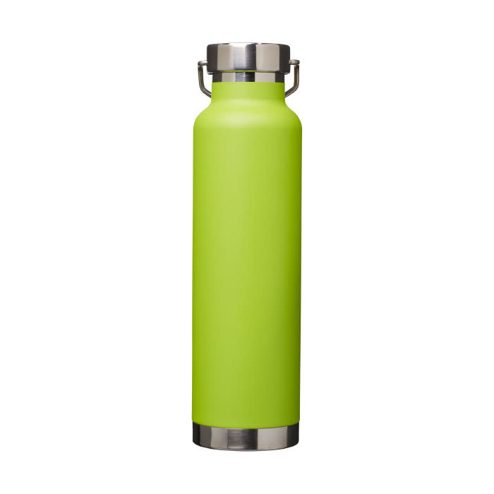 Botellas personalizada antifugas color verde lima vista trasera Botellas personalizada antifugas color verde lima vista trasera