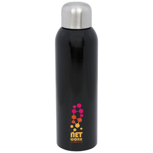 Botellas personalizables con logo negro Botellas personalizables con logo negro