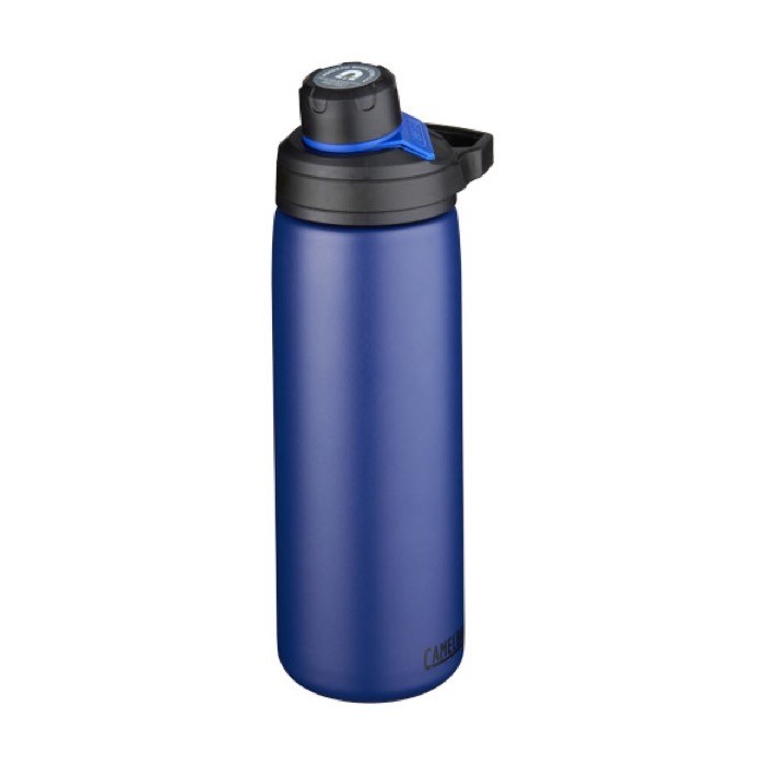 Botella CamelBak® de acero inoxidable con doble pared 600ml color azul marino segunda vista Botella CamelBak® de acero inoxidable con doble pared 600ml color azul marino segunda vista
