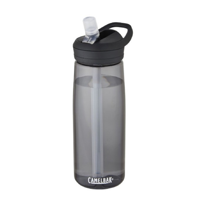 Botella CamelBak® de tritán reciclado con pajita antifugas 750ml color negro Botella CamelBak® de tritán reciclado con pajita antifugas 750ml color negro