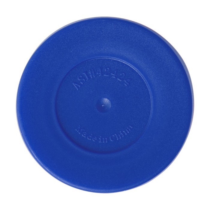 Vaso térmico de acero inoxidable reciclado con tapa giratoria 410ml color azul cuarta vista Vaso térmico de acero inoxidable reciclado con tapa giratoria 410ml color azul cuarta vista