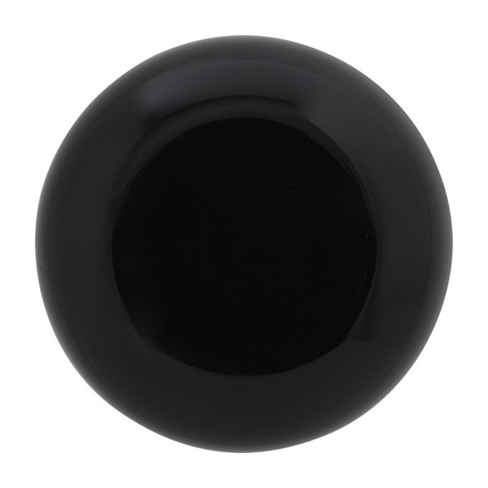 Termo de acero inoxidable reciclado con tapa estilo vaso 750ml color negro tercera vista frontal