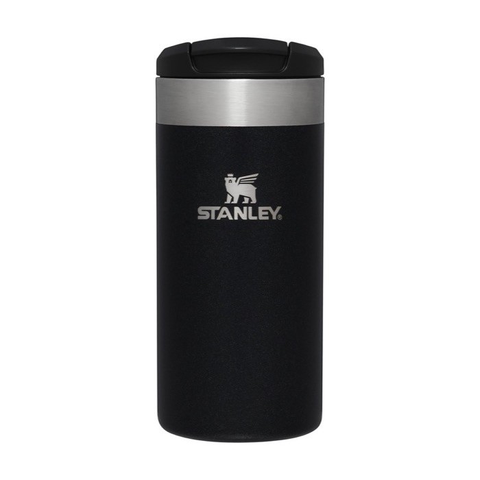 Vaso térmico Stanley AeroLight™ de acero inoxidable 350ml color negro segunda vista frontal Vaso térmico Stanley AeroLight™ de acero inoxidable 350ml color negro segunda vista frontal