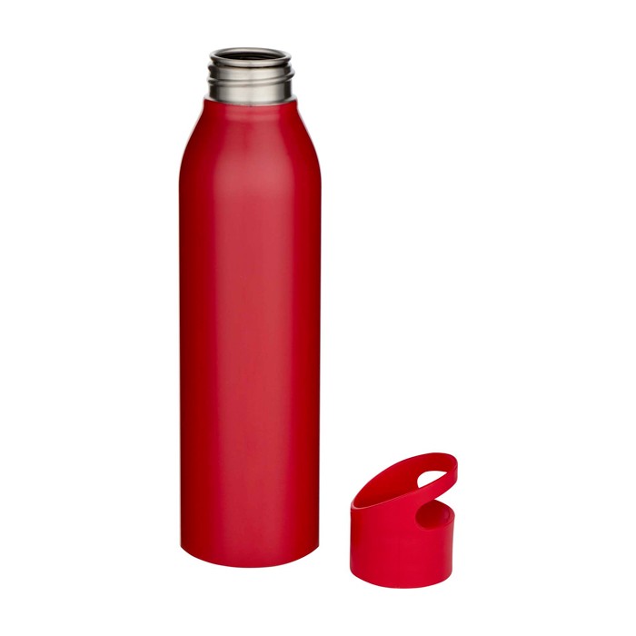 Botella de acero inoxidable reciclado de pared simple 650ml segunda vista Botella de acero inoxidable reciclado de pared simple 650ml segunda vista