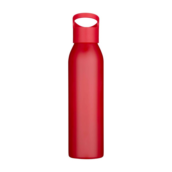 Botella de acero inoxidable reciclado de pared simple 650ml segunda vista frontal Botella de acero inoxidable reciclado de pared simple 650ml segunda vista frontal