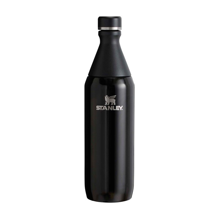Botella ecológica con apertura dual 600ml Stanley All Day Slim color negro Botella ecológica con apertura dual 600ml Stanley All Day Slim color negro