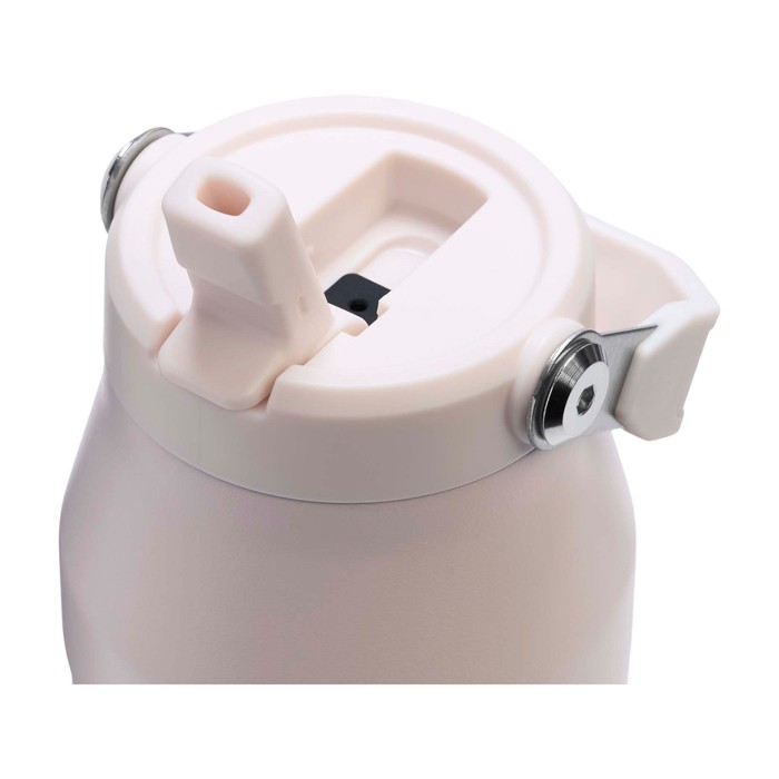 Botella de acero inoxidable con aislamiento y pajita abatible 1.06L Stanley IceFlow™ 2.0 color rosa claro segunda vista Botella de acero inoxidable con aislamiento y pajita abatible 1.06L Stanley IceFlow™ 2.0 color rosa claro segunda vista