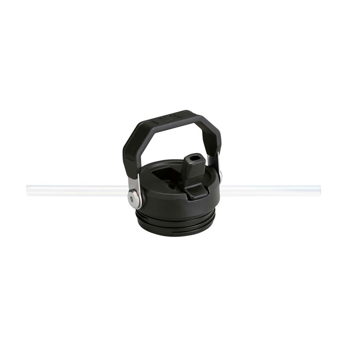 Botella de acero inoxidable con aislamiento y pajita abatible 1.06L Stanley IceFlow™ 2.0 color negro segunda vista Botella de acero inoxidable con aislamiento y pajita abatible 1.06L Stanley IceFlow™ 2.0 color negro segunda vista