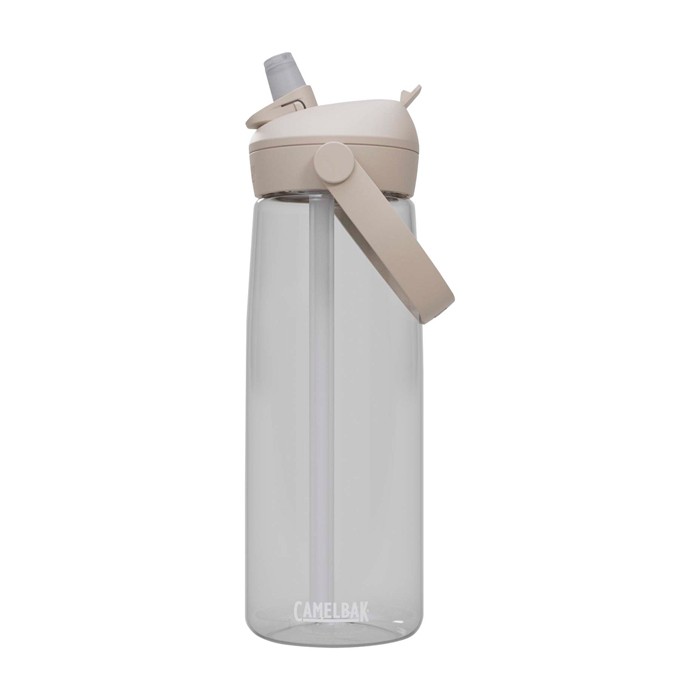 Botella de Tritan™ con pajita abatible 750ml Camelbak® Thrive Flip Tritan Renew color transparente Botella de Tritan™ con pajita abatible 750ml Camelbak® Thrive Flip Tritan Renew color transparente