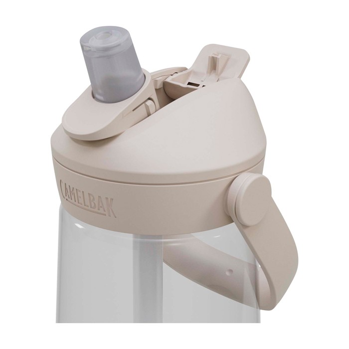 Botella de Tritan™ con pajita abatible 750ml Camelbak® Thrive Flip Tritan Renew color transparente vista detalle 2 Botella de Tritan™ con pajita abatible 750ml Camelbak® Thrive Flip Tritan Renew color transparente vista detalle 2