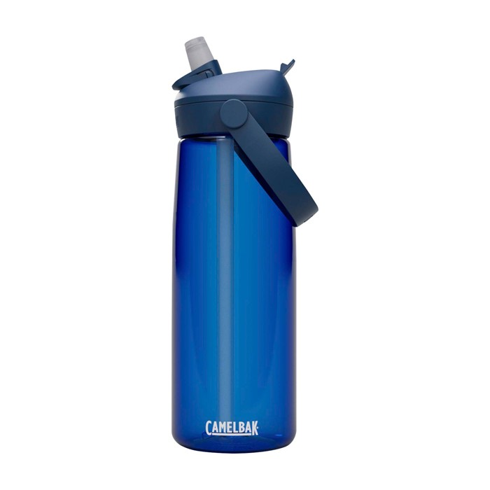 Botella de Tritan™ con pajita abatible 750ml Camelbak® Thrive Flip Tritan Renew color azul real Botella de Tritan™ con pajita abatible 750ml Camelbak® Thrive Flip Tritan Renew color azul real