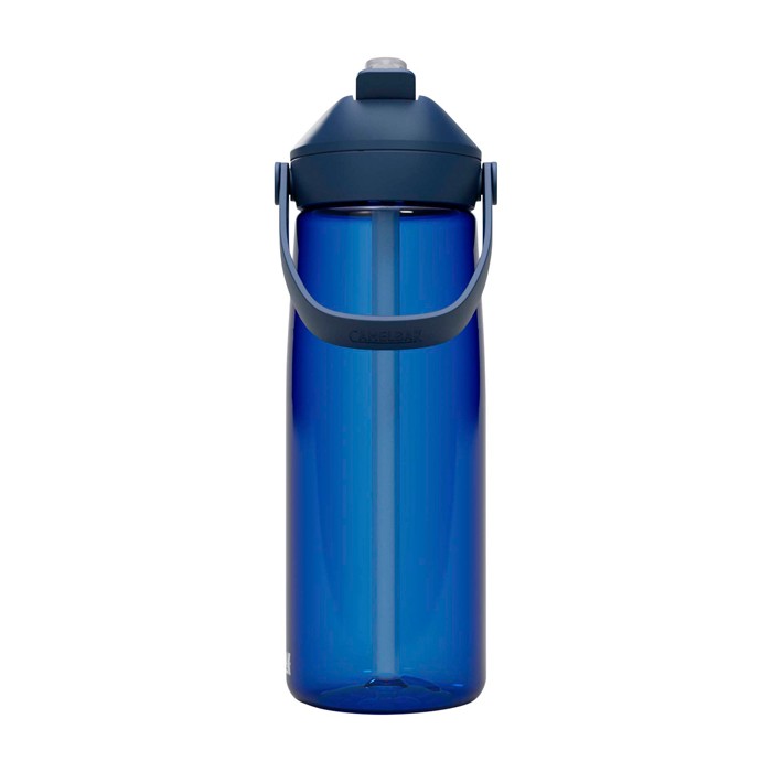 Botella de Tritan™ con pajita abatible 750ml Camelbak® Thrive Flip Tritan Renew color azul real segunda vista frontal Botella de Tritan™ con pajita abatible 750ml Camelbak® Thrive Flip Tritan Renew color azul real segunda vista frontal