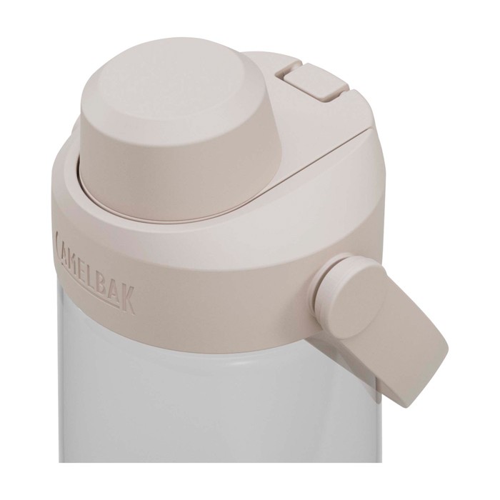 Botella de Tritan™ con tapa abatible 750ml Camelbak® Thrive Chug Tritan Renew color transparente vista detalle 2 Botella de Tritan™ con tapa abatible 750ml Camelbak® Thrive Chug Tritan Renew color transparente vista detalle 2
