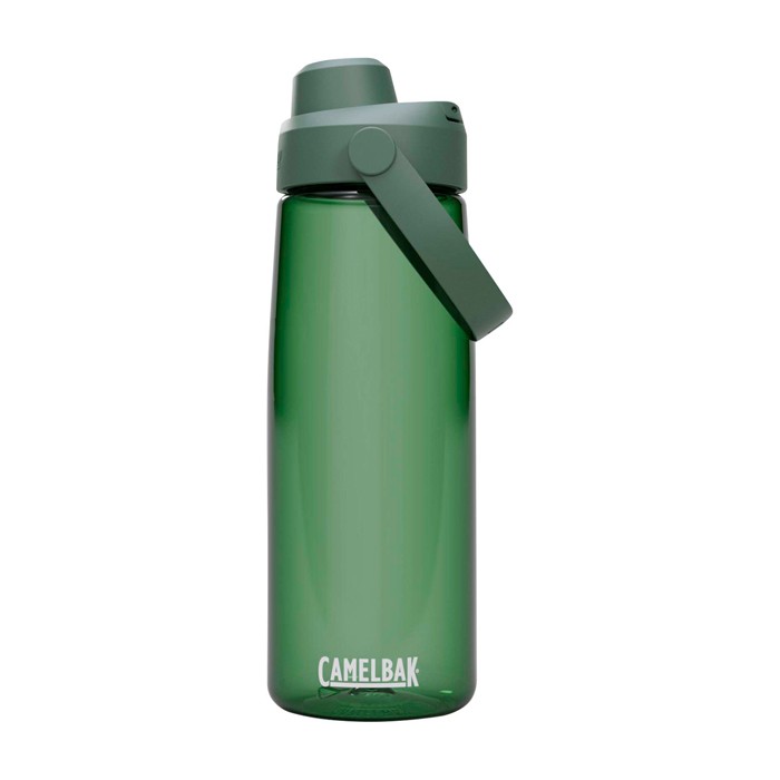 Botella de Tritan™ con tapa abatible 750ml Camelbak® Thrive Chug Tritan Renew color verde oscuro Botella de Tritan™ con tapa abatible 750ml Camelbak® Thrive Chug Tritan Renew color verde oscuro