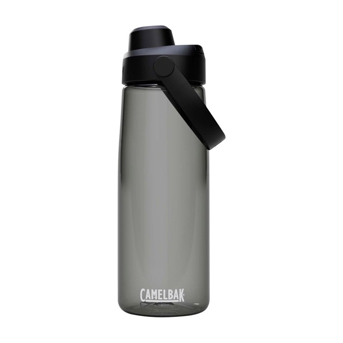 Botella de Tritan™ con tapa abatible 750ml Camelbak® Thrive Chug Tritan Renew color grafito Botella de Tritan™ con tapa abatible 750ml Camelbak® Thrive Chug Tritan Renew color grafito
