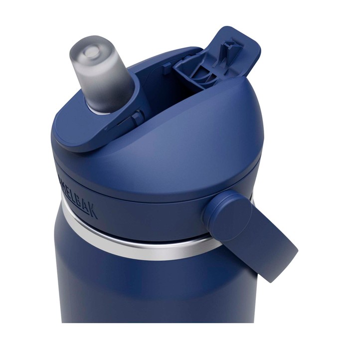 Botella de acero inoxidable 750ml Camelbak® Thrive Flip VSS color azul marino vista detalle 1 Botella de acero inoxidable 750ml Camelbak® Thrive Flip VSS color azul marino vista detalle 1