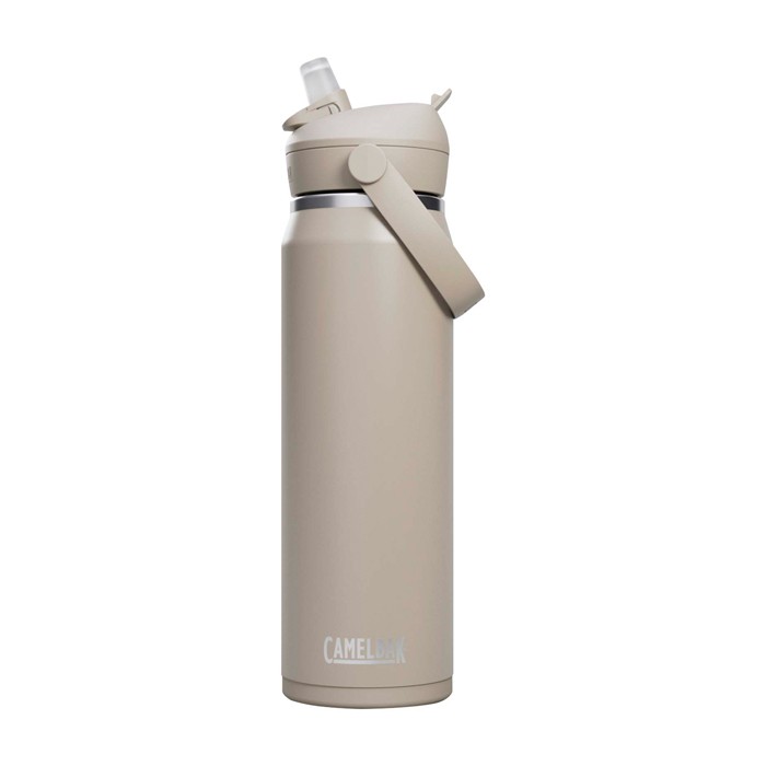 Botella de acero inoxidable 750ml Camelbak® Thrive Flip VSS color gris claro Botella de acero inoxidable 750ml Camelbak® Thrive Flip VSS color gris claro