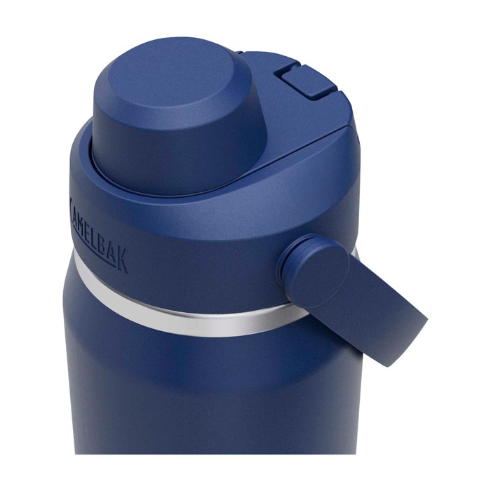 Botella de acero inoxidable con protector antigolpes 750ml Camelbak® Thrive Chug VSS color azul marino vista detalle 2 Botella de acero inoxidable con protector antigolpes 750ml Camelbak® Thrive Chug VSS color azul marino vista detalle 2