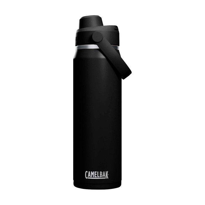 Botella de acero inoxidable con protector antigolpes 750ml Camelbak® Thrive Chug VSS color negro Botella de acero inoxidable con protector antigolpes 750ml Camelbak® Thrive Chug VSS color negro