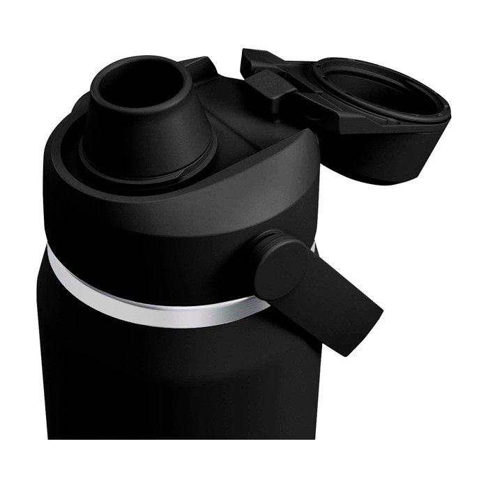 Botella de acero inoxidable con protector antigolpes 750ml Camelbak® Thrive Chug VSS color negro vista detalle 1 Botella de acero inoxidable con protector antigolpes 750ml Camelbak® Thrive Chug VSS color negro vista detalle 1