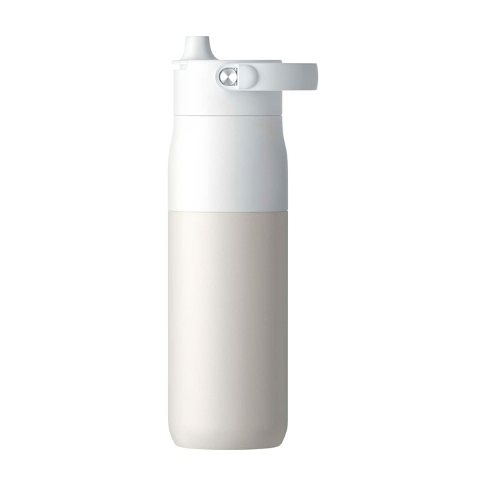Botella inteligente con filtro de agua y app de rastreo 680ml LARQ PureVisTM 2.0 color blanco segunda vista trasera Botella inteligente con filtro de agua y app de rastreo 680ml LARQ PureVisTM 2.0 color blanco segunda vista trasera