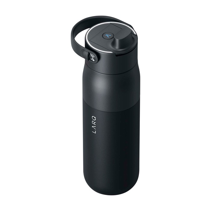 Botella inteligente con filtro de agua y app de rastreo 680ml LARQ PureVisTM 2.0 color negro Botella inteligente con filtro de agua y app de rastreo 680ml LARQ PureVisTM 2.0 color negro