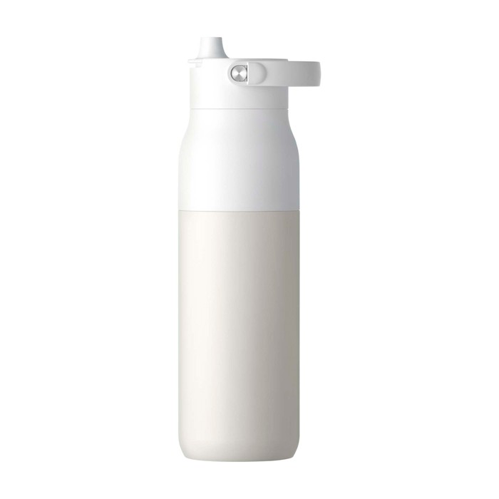 Botella inteligente con filtro de agua y app de rastreo 1L LARQ PureVisTM 2.0 color blanco segunda vista trasera Botella inteligente con filtro de agua y app de rastreo 1L LARQ PureVisTM 2.0 color blanco segunda vista trasera