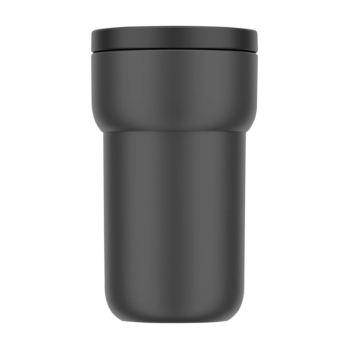 Taza térmica para viajar 100% hermética 275ml Mepal Ellipse color negro segunda vista frontal