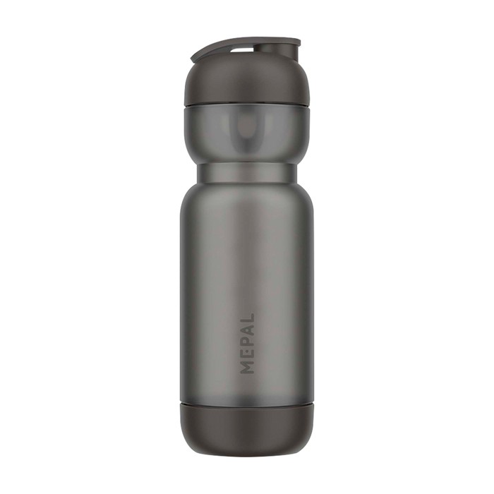 Shaker de plástico con mezclador incluido 800ml Mepal Shaker color negro