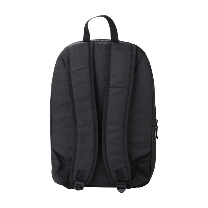 ”Mochila para portátil de RPET 600D con bolsillo frontal 15””” color negro tercera vista ”Mochila para portátil de RPET 600D con bolsillo frontal 15””” color negro tercera vista