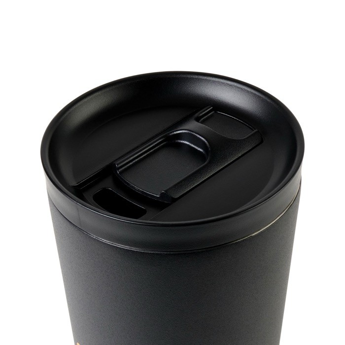 Vaso térmico de acero reciclado con aislamiento al vacío 500ml color negro segunda vista