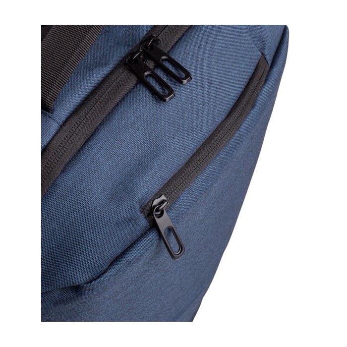 Mochila para portátil con 2 bolsillos en la parte delantera 15'' color azul quinta vista