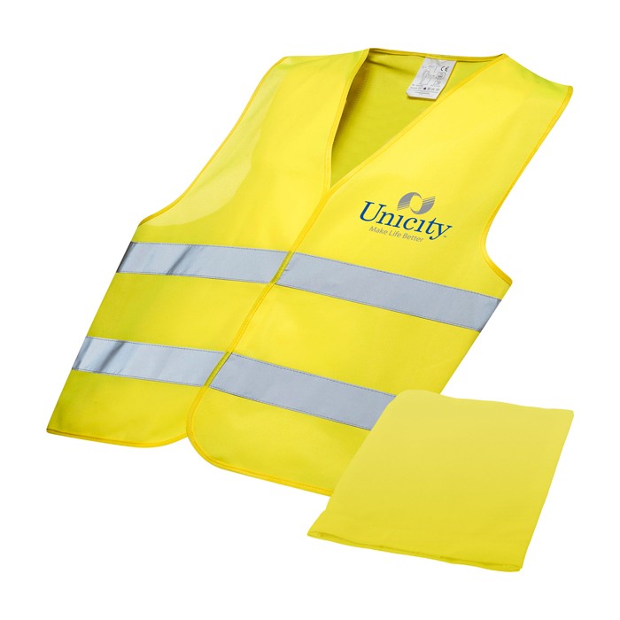 Chaleco de alta visibilidad para uso profesional XL RFX™ color amarillo fluorescente