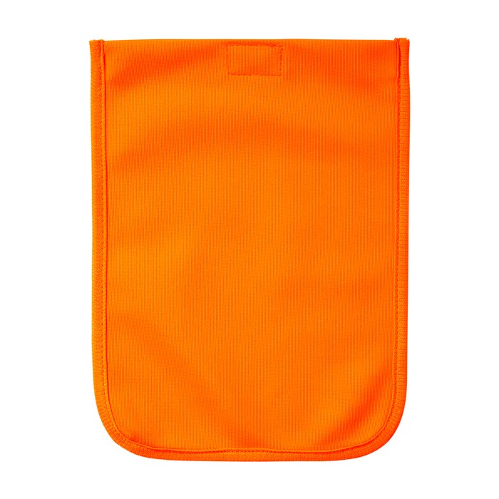 Chaleco de alta visibilidad para uso profesional XL RFX™ color naranja fluorescente segunda vista frontal