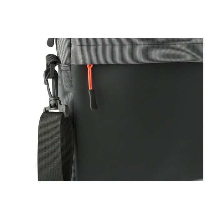 Maletín bicolor para portátil bicolor con doble asas 15'' color gris sexta vista Maletín bicolor para portátil bicolor con doble asas 15'' color gris sexta vista
