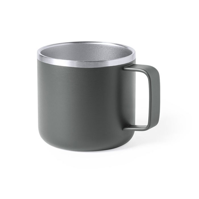 Taza de acero de diseño bicolor color gris Taza de acero de diseño bicolor color gris