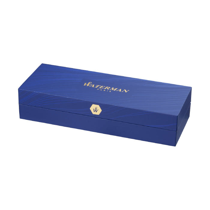 Roller de alta calidad para empresas color plateado con caja