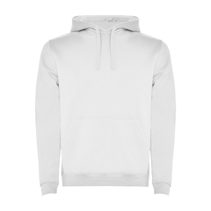 Sudadera de algodón y poliéster 280 g/m2 Roly Direct Urban color blanco segunda vista