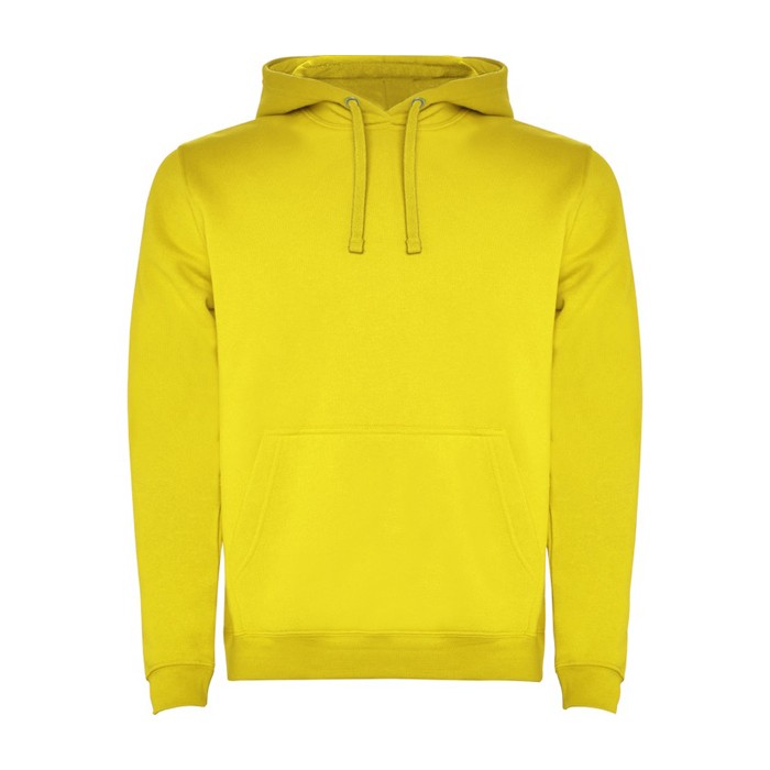 Sudadera de algodón y poliéster 280 g/m2 Roly Direct Urban color amarillo segunda vista